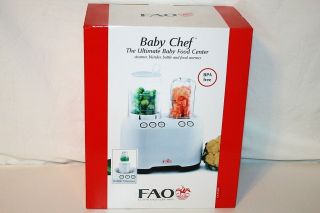 Fao Schwarz Baby Chef Ultimate Food Processor Steams, Chops, Warms