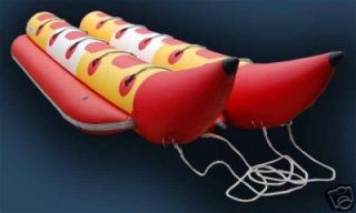 NEW INFLATABLE 10 Person BANANA BOAT TOWABLE SLED 2TUBE