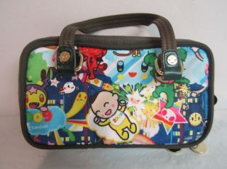 Tokidoki Bacio  Celebrazione Multicolor Nylon Purse Wallet Handbag