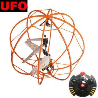 6041 Flying Ball Scientific 3CH UFO Remote Control Gyro Helicopter OG