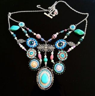 Inspired By Ayala Bar Mosaic Bib Necklace Estella Choker By Rebecca