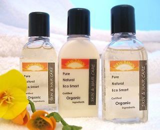 / GUEST SET~Natural Soap, Shampoo & Cream~Organic Skin & Hair Care