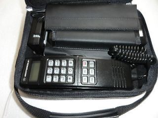 Vintage Motorola Portable Cell Phone Brick Bag Car Handheld
