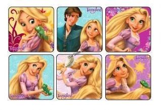 TANGLED Stickers Kid Party Goody Loot Bag Filler Favor Supply Rapunzel