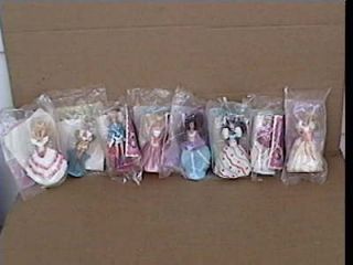 McDonalds Happy Meal 1992 Barbie Dolls/Toys Lot of 8 Sealed