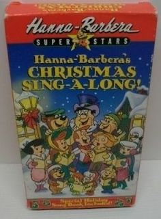 Hanna Barbra Flintstones Christmas Sing A long jet sons  Yogi bear