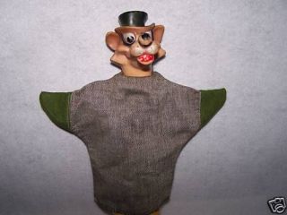 Vintage Bil Baird Mr. Fox hand puppet remake body 1