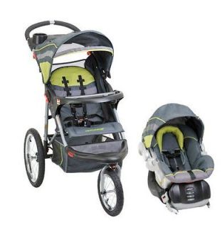 Baby Trend Expedition Swivel Jogging Stroller & Infant Car Seat Travel