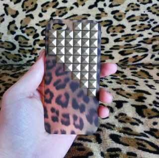 studs Leopard Hard Case Cover for iPhone 5s Case iPhone 5s Case iPhone
