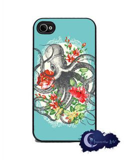 Under the Sea, Octopus   iPhone 4 and 4s Slim Case Cell Phone Cover