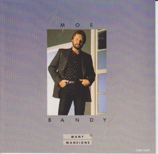 Moe Bandy ~ Many Mansions (RARE) 1989 (Audio CD) Autographed