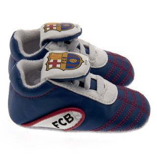 Official FC BARCELONA Baby Football Crib Shoe