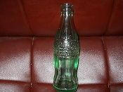 Vintage Green Coca Cola Bottle D 105529 Hattiesburg Miss