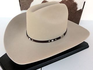 Resistol Cowboy Hat 5X Beaver Fur Chamois Double Hock George Strait
