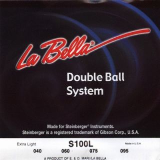 La Bella Double Ball Steinberger S100L 4 String Bass Set