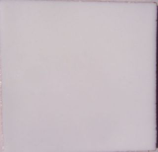 12 Tile Mexican PURE WHITE Talavera Ceramic S021
