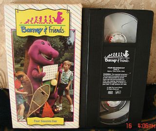 BARNEY Time Life Collection FOUR SEASONS DAY RARE HTF VIDEO VHS #14