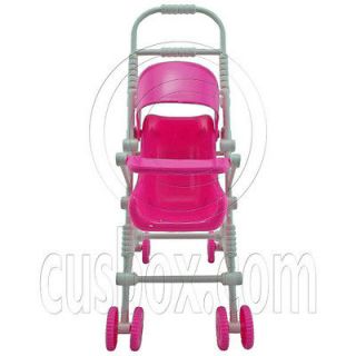 Baby New Stroller 1/6 Barbie Kelly Dolls House Dollhouse Furniture