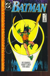 Batman No. 442 1st Tim Drake in Robin costume 1989 vgf