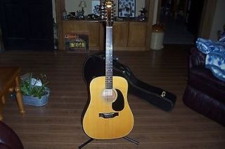 Super Nice Vintage Aria Acoustic 12 String Guitar Model # 6714   Nice