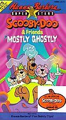 SCOOBY DOO & FRIENDS MOSTLY GHOSTLY VHS HANNA BARBERA SUPER STARS
