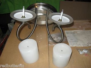 Battery Operated Wall Sconce Flameless candle Impressions pillars