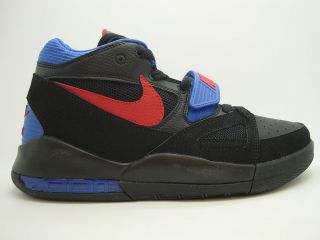 ] Mens Nike Alpholution Black Varsity Red Royal Blue Barkley Sneakers
