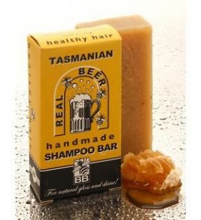Natural Tasmanian Beer Shampoo x2 Bar Health Beauty