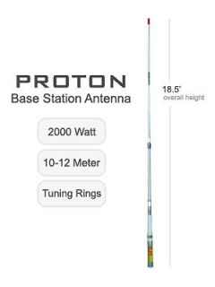 New PT99 Procomm Proton CB &10 Meter Base Radio Antenna