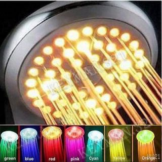 COLORS LED HEAD SHOWER FAUCET WATER BATHROOM TA Brand New Fashion