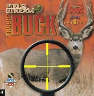 Trophy Buck PC CD deer hunt gun shooting animal tournament game