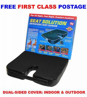 Office Orthopedic Seat Cushion Spine Back Ache Pain Relief Chair Pad