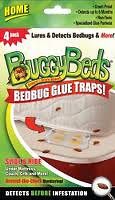 Bed Bug Trap   BuggyBeds Home Glue Traps (4 Pack)   Detect Before