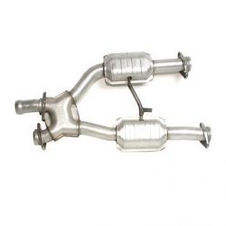 BBK Performance 1659 2.5” Short X Pipe W/Converters Ford Mustang 79