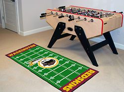 Washington Redskins Football Carpet Runner Rug Mat 6