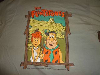 The Flintstones AMERICAN GOTHIC POSE 1993 T Shirt VINTAGE XL X Large