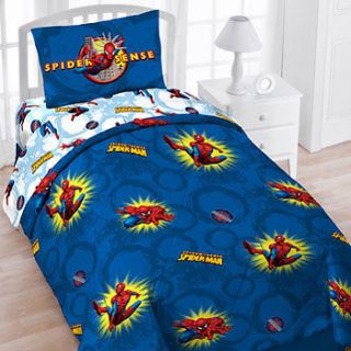 Pow TWIN BED IN BAG   Marvel Comics Superhero Comforter Bedding Set