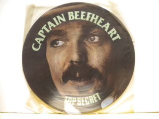 Captain Beefheart   Top Secret   12 Pic Disc MINT