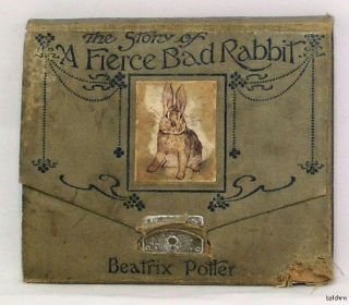 Fierce Bad Rabbit   Beatrix Potter  1st/1st  First Edition   1906