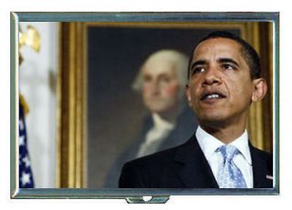 Barack Obama George Washington ID Holder, Cigarette Case or Wallet