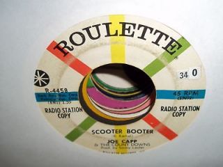 JOE CAPP & COUNT DOWNS scooter booter/groovy   7 