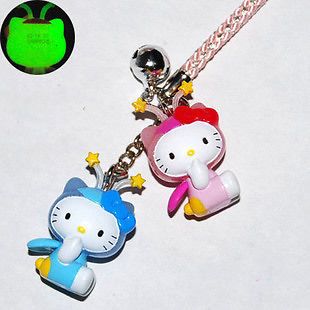 Luminous Mobile Phone Strap Charm   Hello Kitty HK344