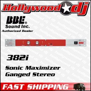 BBE 382i Sonic Maximizer Legendary Audio Speaker Optimizer Ganged