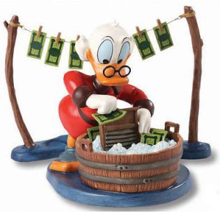 65. Uncle Scrooge “Laundry Day” WDCC Disney Classics Figurine Mint