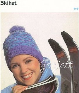 Ski Hat, Quick & Easy crochet pattern