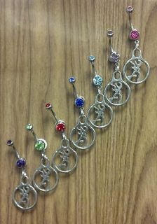 browning belly button rings