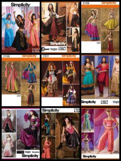 Belly Dance, Fantasy & Cultural dance Costumes free post large sizes