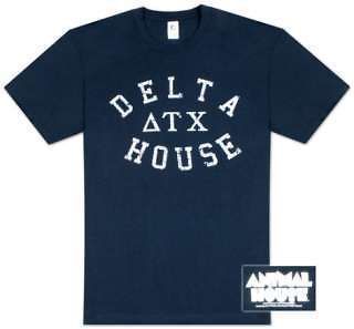 New Authentic Mens Animal House Delta House Tee Shirt