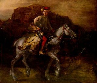 The Polish Rider by Willem Drost Rembrandt