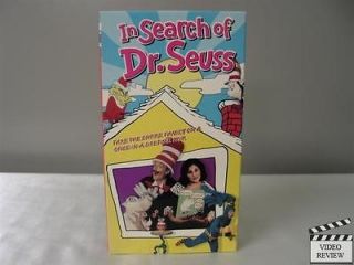 In Search of Dr. Seuss VHS Kathy Najimy, Matt Frewer, Robin Williams